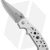 CRKT Crawford Kasper Professional Liner Lock Knife Silver (3" Gray) 7772 -Buck Knives Store CRKT Crawford Kasper Professional LL Silver Gray 7772 BHQ 76580 jr