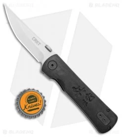 CRKT Folding Heiho Spring Assisted Knife (3.125" Satin) 2900 -Buck Knives Store CRKT Folding Heiho SA Satin 2900 BHQ 6277 jr bottlecap