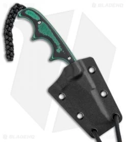 CRKT Burnley Squid Holey + Folts Minimalist Tanto Neck Knife Bundle -Buck Knives Store CRKT Folts Minimalist Tanto Neck Knife Green Black BB 2386 BHQ 7032 jr sheath