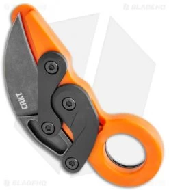 CRKT Provoke Orange Kinematic Morphing Karambit Folding Knife (2.4" Black) 4041O -Buck Knives Store CRKT Provoke Orange Kinematic Morphing Karambit Folding Knife Black 4041O BHQ 119340 jr side