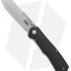CRKT Radic Spring Assisted Knife Black G-10 (3.3" Satin) 6040 -Buck Knives Store CRKT Radic Black G10 satin BHQ 76682 er