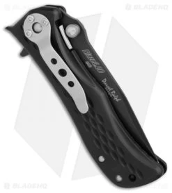 Camillus Blaze Spring Assisted Knife Black Zytel (3" Black) 715 -Buck Knives Store Camillus Blaze black zytel black 715 BHQ 67845 er side