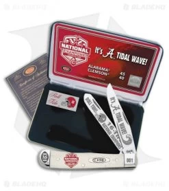 Case Alabama Champions Traditional Pocket Knife 3.75" White CAAL15CATWSB
