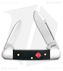 Case Baby Butterbean Knife 2.75" Black Synthetic (22132 SS) 31275