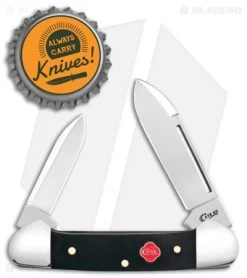 Case Baby Butterbean Knife 2.75" Black Synthetic (22132 SS) 31275 -Buck Knives Store Case Baby Butterbean Black Synthetic 31275 BHQ 100399 jr bottlecap