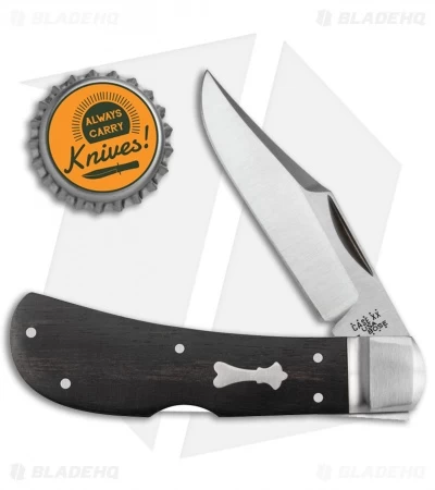 Case Bose Locking Lanny's Clip Knife Smooth Ebony Wood (3" Satin) 08837 4 Case Bose Locking Lanny's Clip Knife Smooth Ebony Wood (3" Satin) 08837 - Image 2