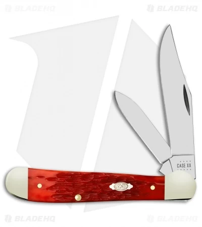 Case Copperhead Pocket Slip Joint Knife Dark Red Bone (3" Polish) 31953 3 Case Copperhead Pocket Slip Joint Knife Dark Red Bone (3" Polish) 31953