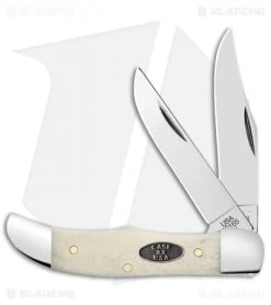 Case Pocket Hunter Knife 2.75" Smooth Natural Bone