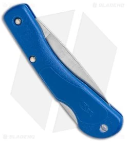 Case Ford Mini Blackhorn Lockback Knife 3.0" Blue ( LT1059L) 14311 -Buck Knives Store Case Ford Mini Blackhorn Blue Bone BHQ 41897 jr side