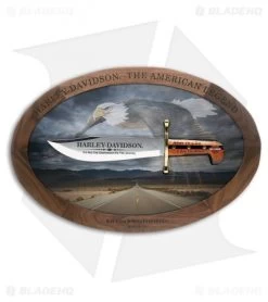Case Harley-Davidson Bowie Commemorative Plaque 52148