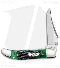 Case Kickstart Mid-Folding Hunter Assisted Knife Bermuda Jig Bone (61265AC SS)