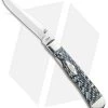 Case Kickstart TrapperLock Assisted Knife Black/White Carbon Fiber (6154AC SS)