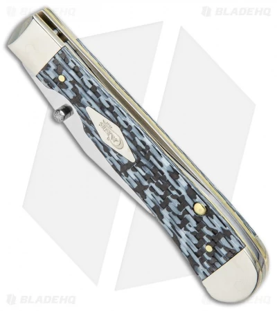 Case Kickstart TrapperLock Assisted Knife Black/White Carbon Fiber (6154AC SS) 4 Case Kickstart TrapperLock Assisted Knife Black/White Carbon Fiber (6154AC SS) - Image 2