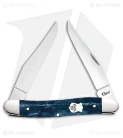 Case Muskrat Knife 3.875" Mediterranean Blue Bone (MUSKRAT SS) 11197