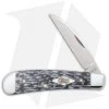 Case Sway Back Pocket Knife 3.125" Black And White Fiber Weave (TB101117 SS) 1 Case Sway Back Pocket Knife 3.125" Black And White Fiber Weave (TB101117 SS) -Buck Knives Store Case Sway Back Pocket Knife Black and White Fiber Weave BHQ 122528 td