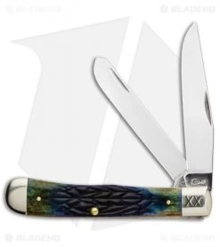 Case Trapper Knife 4.25" Burnt Purple Tribal Jig Trapper (6254 SS) 61801