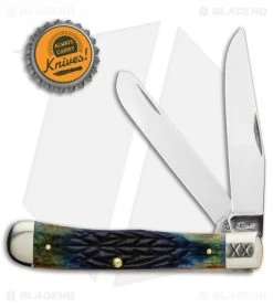 Case Trapper Knife 4.25" Burnt Purple Tribal Jig Trapper (6254 SS) 61801 -Buck Knives Store Case Trapper Burnt Purple Tribal Jig Trapper SS 61801 BHQ 101130 jr bottlecap