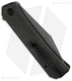 CIVIVI Relic Liner Lock Knife W/Tweezers Green Micarta (3.5" SW) -Buck Knives Store Civivi Relic Liner Lock Knife With Tweezers Green Micarta G 10 BHQ 136912 td side