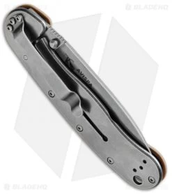 BRK Jeff Randall Avispa Frame Lock Knife Coyote Brown (3.5" Stonewash D2) -Buck Knives Store ESEE Avispa Coyote Brown SW BRK1302CB BHQ 50082 jr side 2