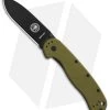 BRK Jeff Randall Avispa Frame Lock Knife OD Green (3.5" Black D2)