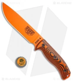 ESEE Knives ESEE-6POR-006 Fixed Blade Knife Orange/Black 3D G-10 (6.5" Orange) 11 ESEE Knives ESEE-6POR-006 Fixed Blade Knife Orange/Black 3D G-10 (6.5" Orange) -Buck Knives Store ESEE Knives ESEE 6POR 006 Orange Black 3D G 10 Orange BHQ 105823 jr bottlecap