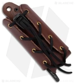 ESEE Knives Pinhoti Friction Folder Knife Brown Sculpted Micarta (3.25" BSW) -Buck Knives Store ESEE Knives Pinhoti FF Brown Sculpted Micarta BSW BHQ 174603 jr sheath