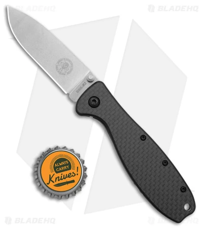 ESEE Zancudo Frame Lock Knife Black G-10/Carbon Fiber (2.94" D2 Stonewash) 6 ESEE Zancudo Frame Lock Knife Black G-10/Carbon Fiber (2.94" D2 Stonewash) - Image 4