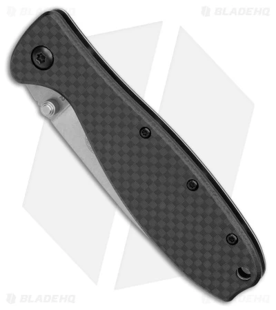ESEE Zancudo Frame Lock Knife Black G-10/Carbon Fiber (2.94" D2 Stonewash) 4 ESEE Zancudo Frame Lock Knife Black G-10/Carbon Fiber (2.94" D2 Stonewash) - Image 2