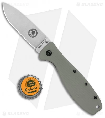 ESEE Zancudo Frame Lock Knife Foliage Green (2.94" Stonewash) 6 ESEE Zancudo Frame Lock Knife Foliage Green (2.94" Stonewash) - Image 4