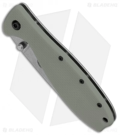 ESEE Zancudo Frame Lock Knife Foliage Green (2.94" Stonewash) 4 ESEE Zancudo Frame Lock Knife Foliage Green (2.94" Stonewash) - Image 2