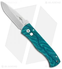 Emerson Pro-Tech CQC-7 Automatic Knife Green Grain Micarta (3.25" Stonewash)