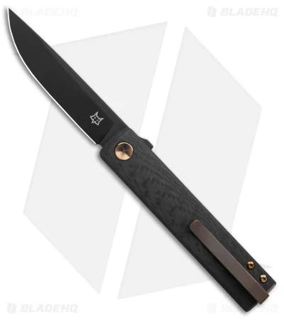 Fox Knives CHNOPS Liner Lock Knife Carbon Fiber & Bronze (3.25" PVD) FX-543 CFBR 3 Fox Knives CHNOPS Liner Lock Knife Carbon Fiber & Bronze (3.25" PVD) FX-543 CFBR