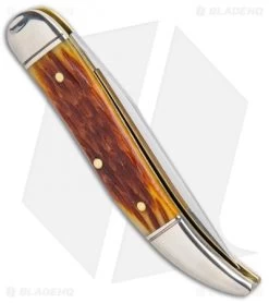 GEC #12 Northfield UN-X-LD Copperhead Pocket Knife Pony Cut Bone -Buck Knives Store GEC 12 Northfield UN X LD Toothpick SJ Sambar Stag 128119 BHQ 98893 jr side
