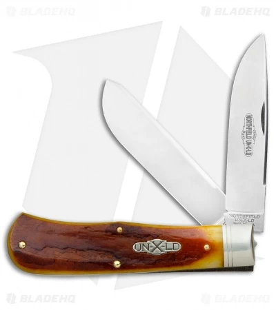 GEC #23 Pioneer Trapper Pocket Knife 4.5" Antique Autumn Natural Bone 3 GEC #23 Pioneer Trapper Pocket Knife 4.5" Antique Autumn Natural Bone