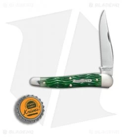 GEC #38 Tidioute Cutlery 38 Special Pocket Knife 3.8" Tractor Green Bone 381117 -Buck Knives Store GEC 38 Tidioute Cutlery 38 special tractor green bone BHQ 82174 er bottlecap
