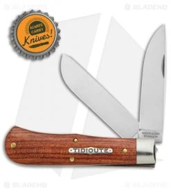 GEC Slip Joint Knife African Rosewood (3" Satin) 735221 -Buck Knives Store GEC SJ African Rosewood Satin 735221 BHQ 135101 jr bottlecap