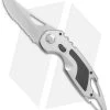 Gerber F.A.S.T. 3.0 Assisted Opening Knife Gray/Black Al (2.8" Satin Serr) -Buck Knives Store Gerber FAST 3 gray black al satin serr BHQ 48645 er