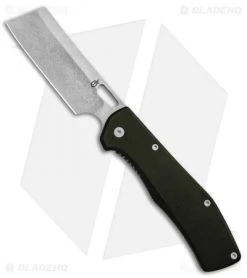 Gerber FlatIron Cleaver Frame Lock Knife Dark Gray Aluminum (3.5" Stonewash)