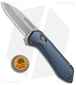 Gerber Highbrow Compact A/O Spring Assisted Knife Blue (2.8" Stonewash) 9 Gerber Highbrow Compact A/O Spring Assisted Knife Blue (2.8" Stonewash) -Buck Knives Store Gerber Highbrow Compact A O SA Blue SW 30 001520N BHQ 94151 jr bottlecap