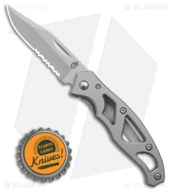 Gerber Mini Paraframe Frame Lock Knife Gray Stainless Steel (2.25" Satin) G48484 -Buck Knives Store Gerber Mini Paraframe FLK Gray Stainless Steel 2in Satin BHQ 53970 td size