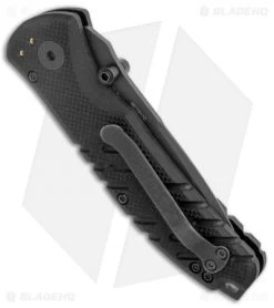 Gerber Propel Downrange AO Assisted Opening Knife Black (3.5" Black Serr) 8 Gerber Propel Downrange AO Assisted Opening Knife Black (3.5" Black Serr) -Buck Knives Store Gerber SA Propel Downrange Black Black Serr 30 000845N BHQ 126233 jr side