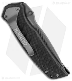 Gerber Swagger Assisted Opening Knife (3" Gray Serr) -Buck Knives Store Gerber Swagger A O Gray Serr BHQ 105196 jr side