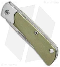 Gerber Wingtip Slip Joint Pocket Knife Green (2.375" Satin) 30-001701 -Buck Knives Store Gerber Wingtip SJ Green Satin 30 001701 BHQ 94161 jr spine