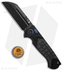 Heretic Knives ADV Butcher Automatic Knife Carbon Fiber (4" Black) -Buck Knives Store Heretic Knives ADV Butcher Auto CF Black H034 4A T BHQ 97910 jr bottlecap