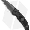 Hogue Knives A01 Microswitch Auto Knife Sig Medallion Wharncliffe (2.6" Black) -Buck Knives Store Hogue A01 Microswitch Wharncliffe Black Sig Medallion Black 16102 BHQ 100450 jr