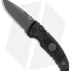 Hogue Knives A01 Microswitch Auto Knife Sig Medallion Drop Point (2.6" Black) -Buck Knives Store Hogue A01 Microswitch Wharncliffe Black Sig Medallion Black 16112 BHQ 100451 jr