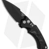 Hogue Knives EX-A05 Spear Point Automatic Knife Black G-Mascus (3.5" Black) -Buck Knives Store Hogue Auto Black spear point black blade BHQ 80673 er