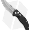 Hogue Knives EX-A04 Wharncliffe Automatic Knife Matte Black (3.5" Tumbled) -Buck Knives Store Hogue Knives EX A04 wharncliffe matte black tumbled BHQ 72288 er