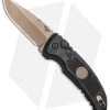 Hogue Sig Sauer A01 Microswitch Automatic Knife Drop Point (2.6" FDE) -Buck Knives Store Hogue Sig Sauer A01 Microswitch Automatic Knife Drop Point FDE BHQ 102934 kp jr