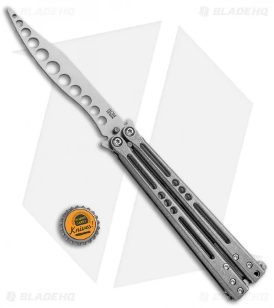 Hom Design Prodigy Trainer Mod.B Titanium Balisong Butterfly Knife 6 Hom Design Prodigy Trainer Mod.B Titanium Balisong Butterfly Knife - Image 4